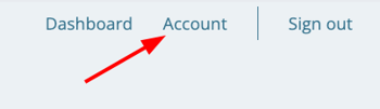 account tab